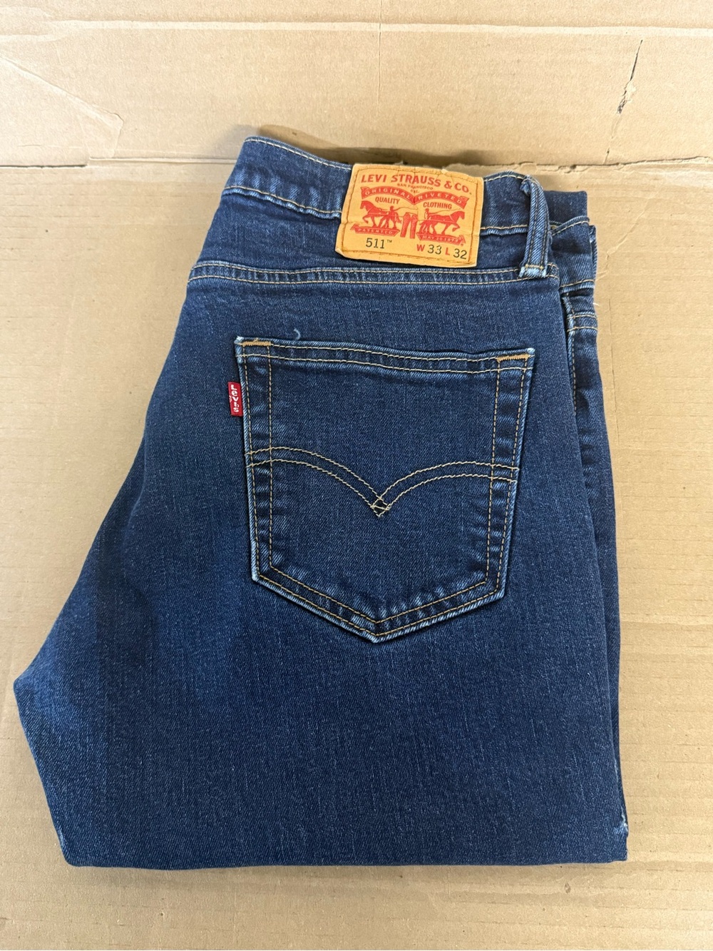 Levi's 511 Men's Dark Blue Jeans